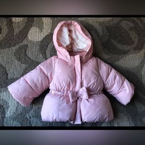 Baby GAP Pink Winter Jacket Size 6-12 months